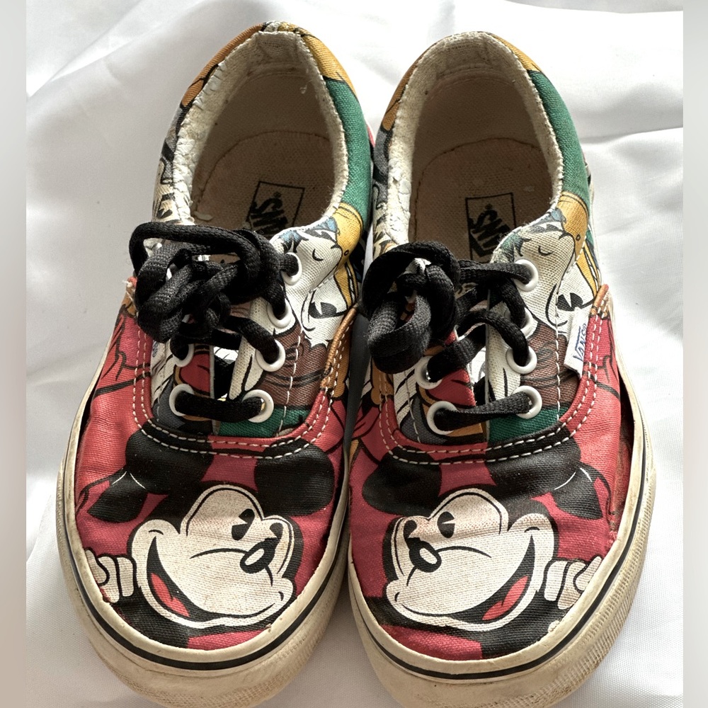 DISNEY Youth Vans Multicolored - Size 1